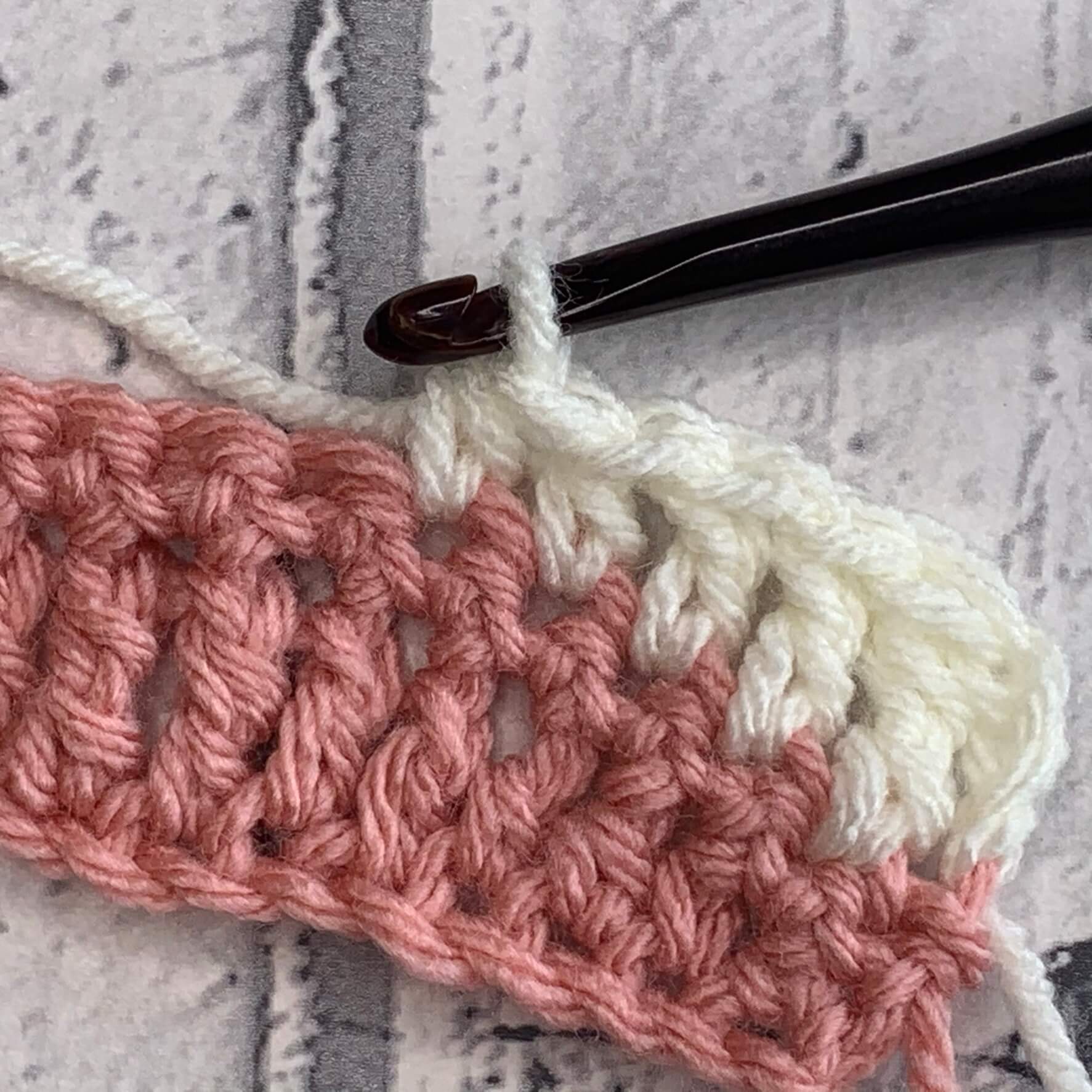 Crochet Wave Stitch Long Wave Stitch